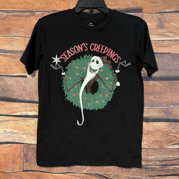 Freeze Tops - Disney Nightmare Before Christmas Season's Creepings Jack Skellington Shirt XXS